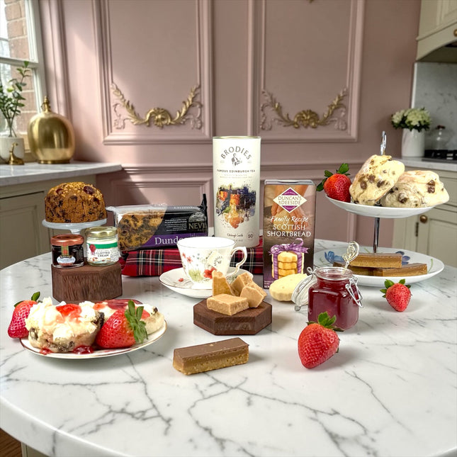 Afternoon Tea Treat Hamper - Scottish Hampers