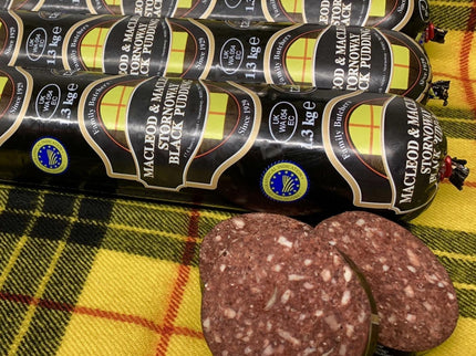 MacLeod and MacLeod 'Original' Stornoway Black Pudding 1.36kg - Scottish Hampers