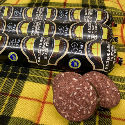 MacLeod and MacLeod 'Original' Stornoway Black Pudding 1.36kg - Scottish Hampers