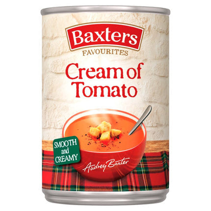 Baxters Favourites Cream of Tomato Soup 400g tin