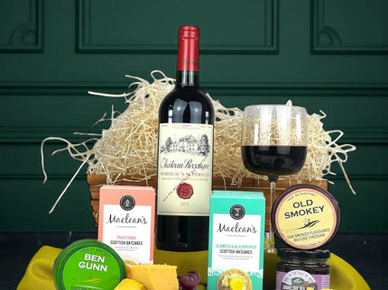 The Bothy Cellar Wine & Cheese Collection - Scottish Hampers