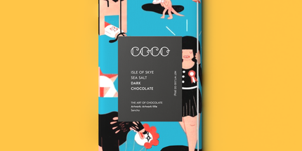 Isle of Skye Sea Salt Dark Chocolate Bar