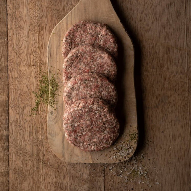 Lamb and Mint Burger Pack Weight 170g X 4