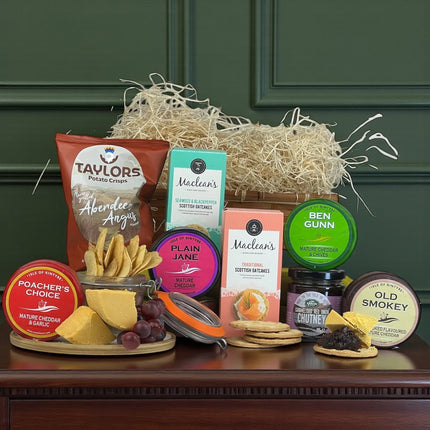 The Cheese, Chutney & Crisp Gift - Scottish Hampers