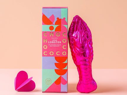 47% Colombia Milk Chocolate Love Lobster - Scottish Hampers
