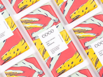 Salted Caramel Milk Chocolate Bar - Scottish Hampers