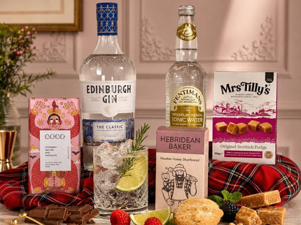 Edinburgh Gin & Chocolate Indulgence Hamper - Scottish Store & Deli