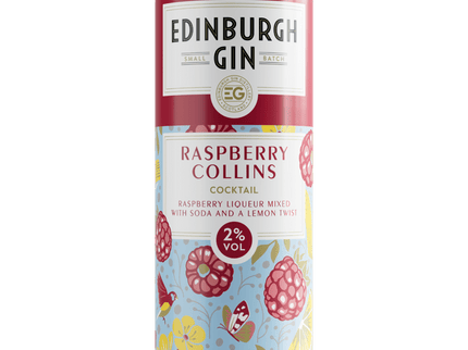 Edinburgh Gin Raspberry Collins Rtd 250ml - Scottish Store & Deli