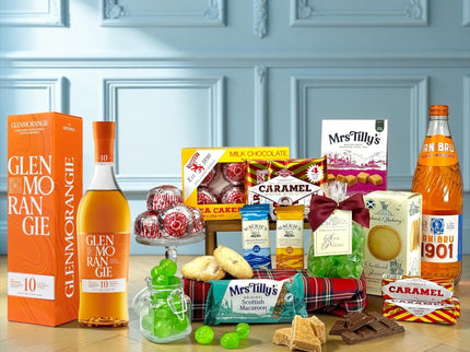 Glenmorangie Whisky & The Wee Scottish Sweet Hamper - Scottish Hampers