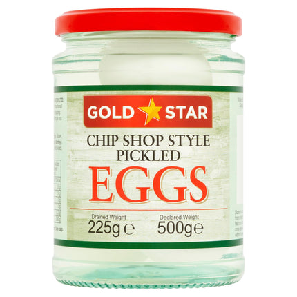 Gold Star Chip Shop Style Pickled Eggs 500g