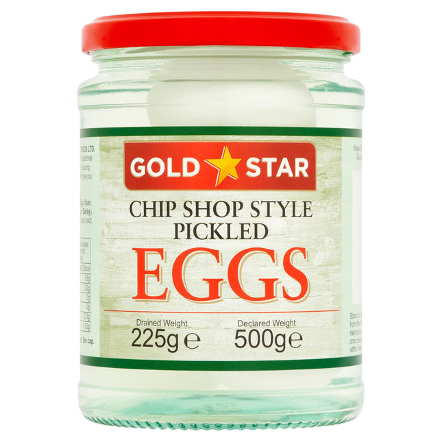 Gold Star Chip Shop Style Pickled Eggs 500g