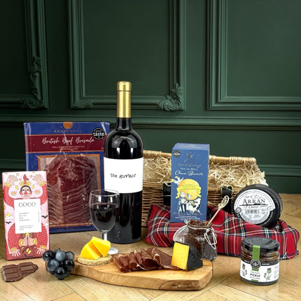 The Guv’nor Wine & Cheese Hamper - Scottish Hampers