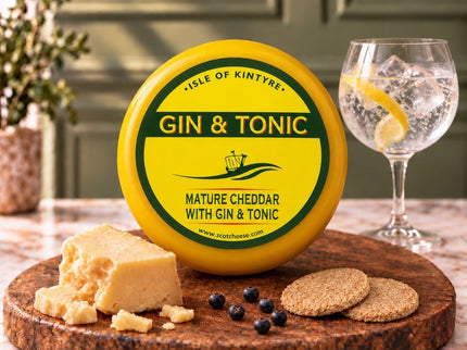 Gin & Tonic Isle Of Kintyre Truckle - Scottish Store & Deli