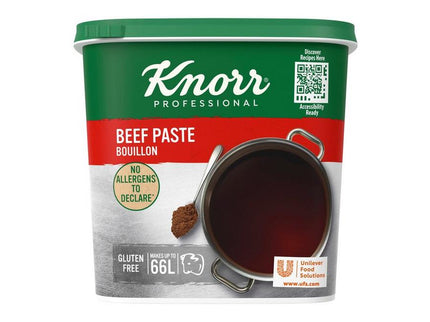 Knorr Professional Beef Paste Bouillon 1kg tub