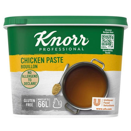 Knorr Professional Chicken Paste Bouillon 1kg tub