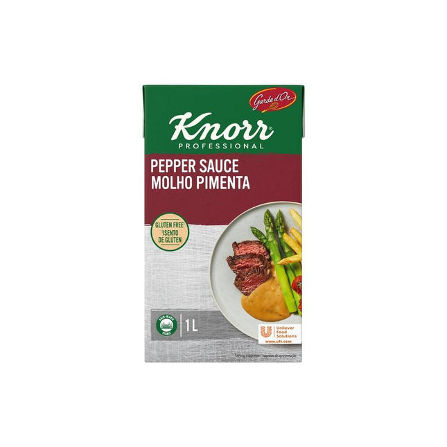 Knorr Professional Garde d’Or Peppercorn Sauce 1L carton