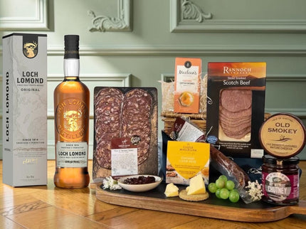 Loch Lomond & Artisan Smokehouse Whisky Hamper - Scottish Hampers
