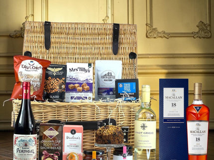 The Macallan 18 Prestige Scottish Hamper - Scottish Hampers