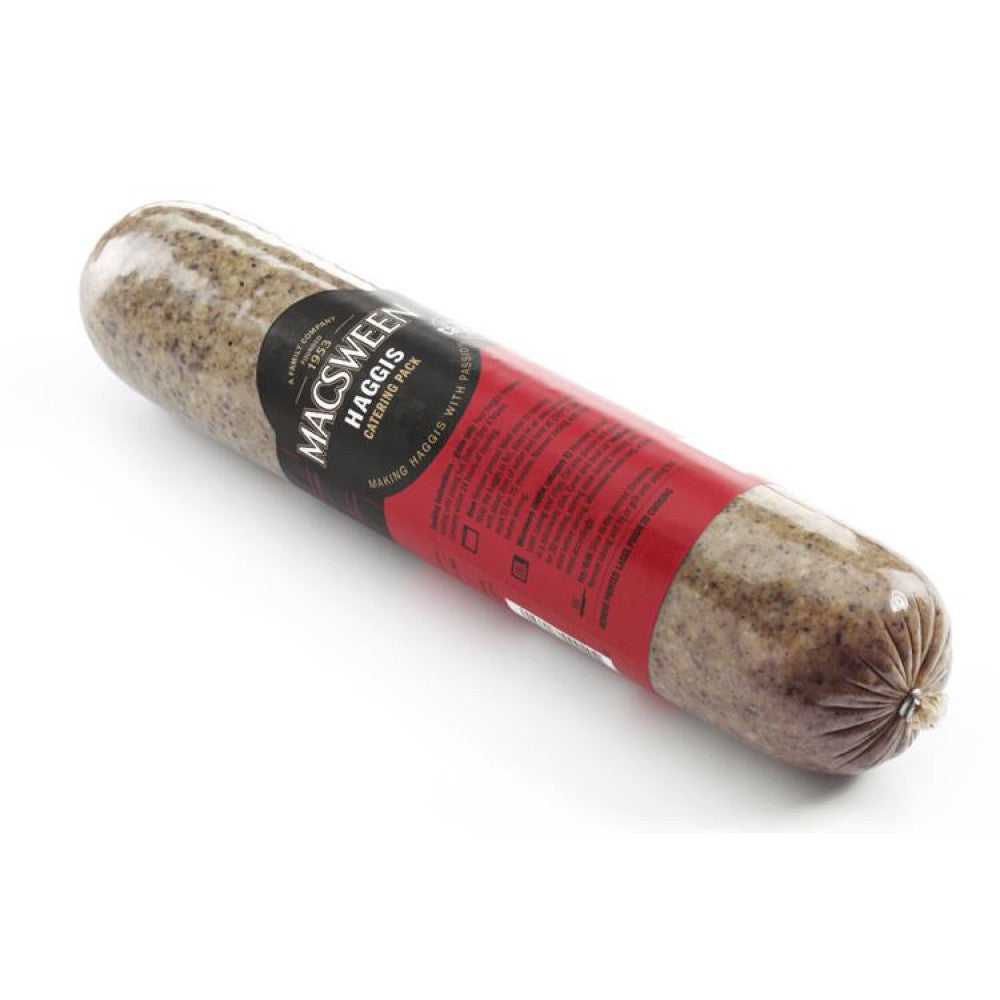 Macsween Haggis Catering Roll 1.36kg – serves 5–6, traditional Scottish haggis available to buy online from Buy Haggis