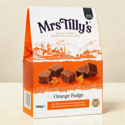 Orange Scottish Fudge Gift Box 150g