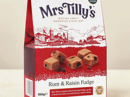 Rum & Raisin Scottiah Fudge Gift Box 150g