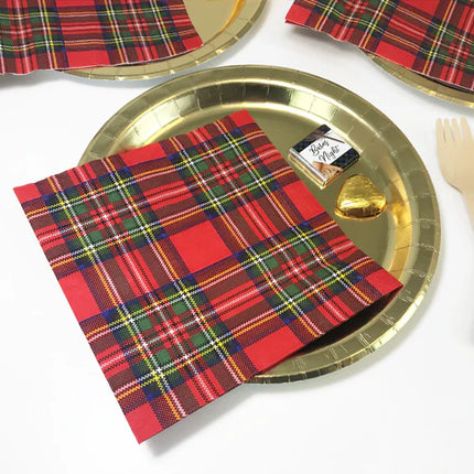Royal Stewart Tartan Napkins Pack of 20