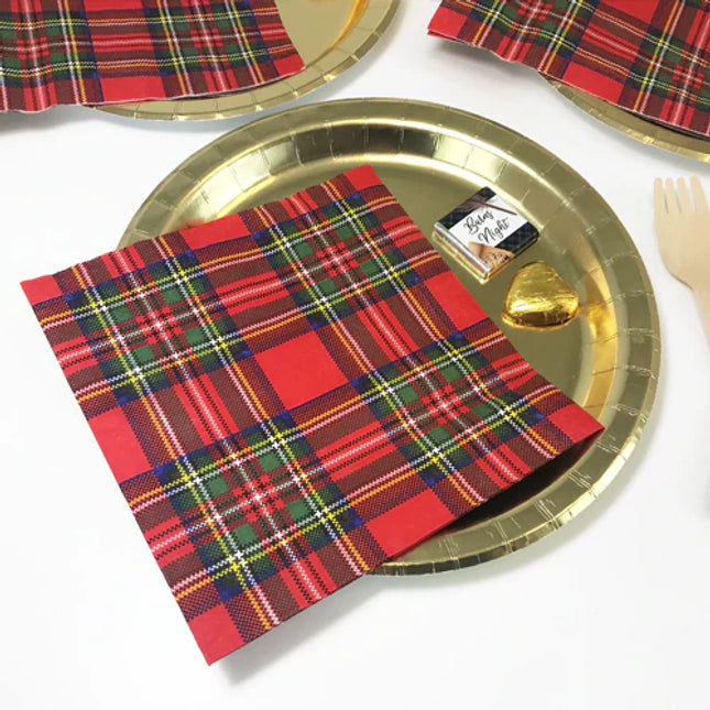Royal Stewart Tartan Napkins Pack of 20