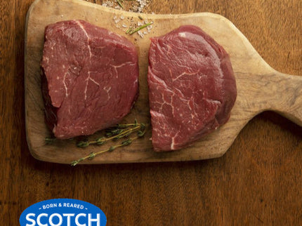 Scotch Beef Fillet Steak Larder Trim Centre Cut 6oz