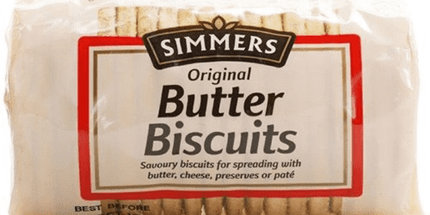 Simmers Butter Biscuits 250g