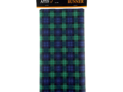 Black Watch Tartan Paper Table Runner - 4m