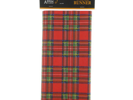 Burns Night Royal Stewart Tartan Paper Table Runner - 4m
