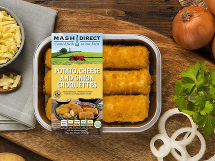 Potato, Cheese and Onion Croquettes MASH DIRECT 300g