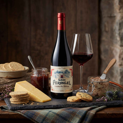 Wine, Cheese & Rillette Gift Hamper - Scottish Hampers