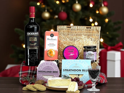 The Winter Warmer Cheese & Port Collection - Scottish Hampers