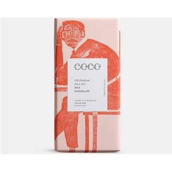 Colombian Milk 40% Chocolate Bar 80g Colombian Milk 40% Chocolate Bar 80g