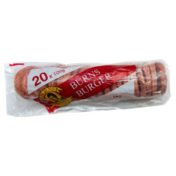 Burns Country Foods Premium Burns Burger 20 x 100g (2kg)