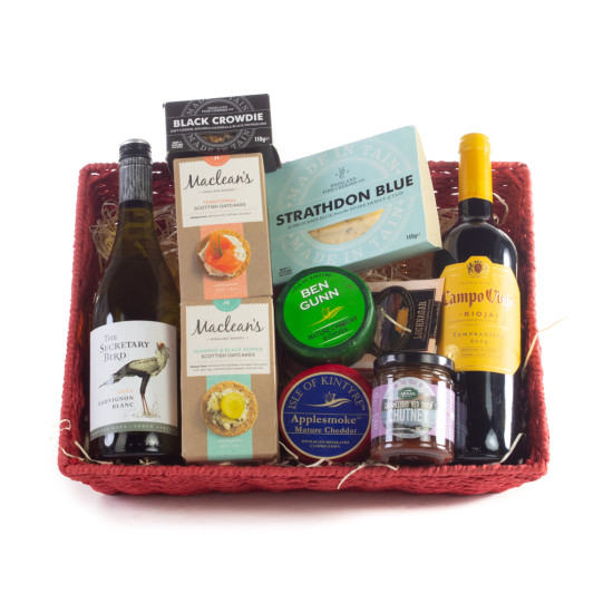 Cheese & Wine Gift Cheese & Wine Gift