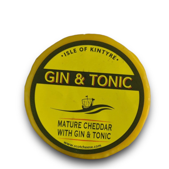 Gin & Tonic Isle Of Kintyre Truckle 200g Gin & Tonic Isle Of Kintyre Truckle 200g