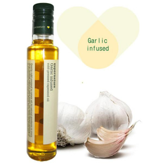 Infused Garlic Oil Supernature 250ml Infused Garlic Oil Supernature 250ml