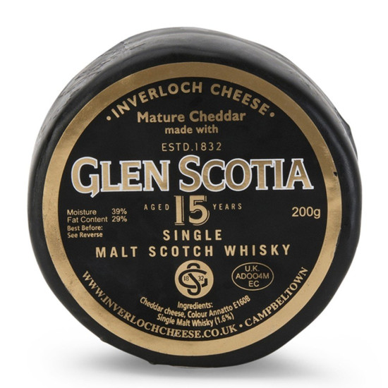 Glen Scotia 15YR Old Mature Cheddar 200g Glen Scotia 15YR Old Mature Cheddar 200g