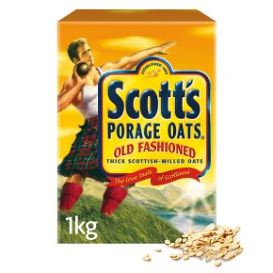 Scott's Oats old fashioned porridge cereal1kg Scott's Oats old fashioned porridge cereal1kg