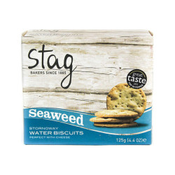 Stag Water Biscuits with Seaweed