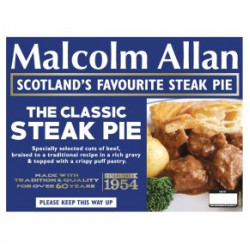 Steak Pie Malcolm Allan 700g