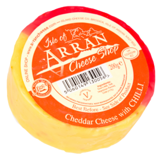 Chilli Cheddar - Isle of Arran Chilli Cheddar - Isle of Arran