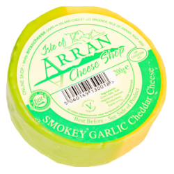Smoked Garlic Cheese Isle of Arran 200g